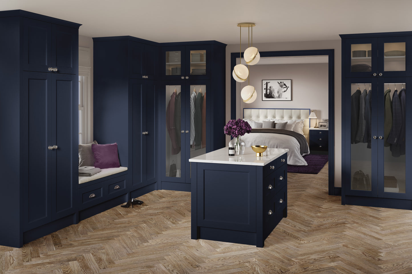 Bastille Shaker Style Bedroom