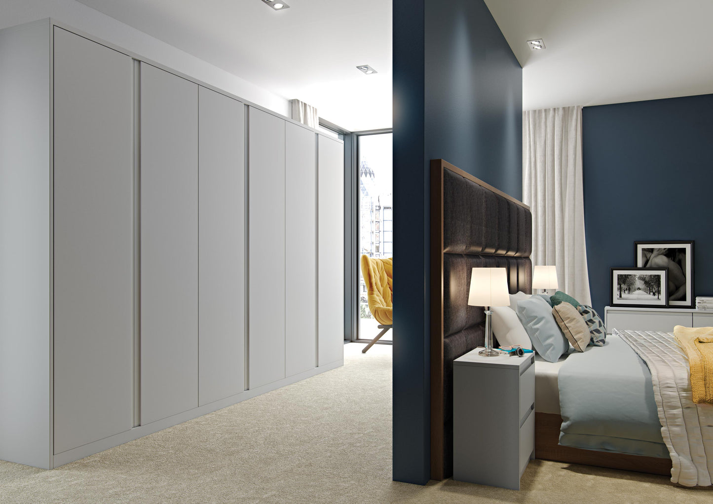 Kassel Handleless Style Bedroom