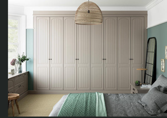 Saxon Lined Shaker Bedroom