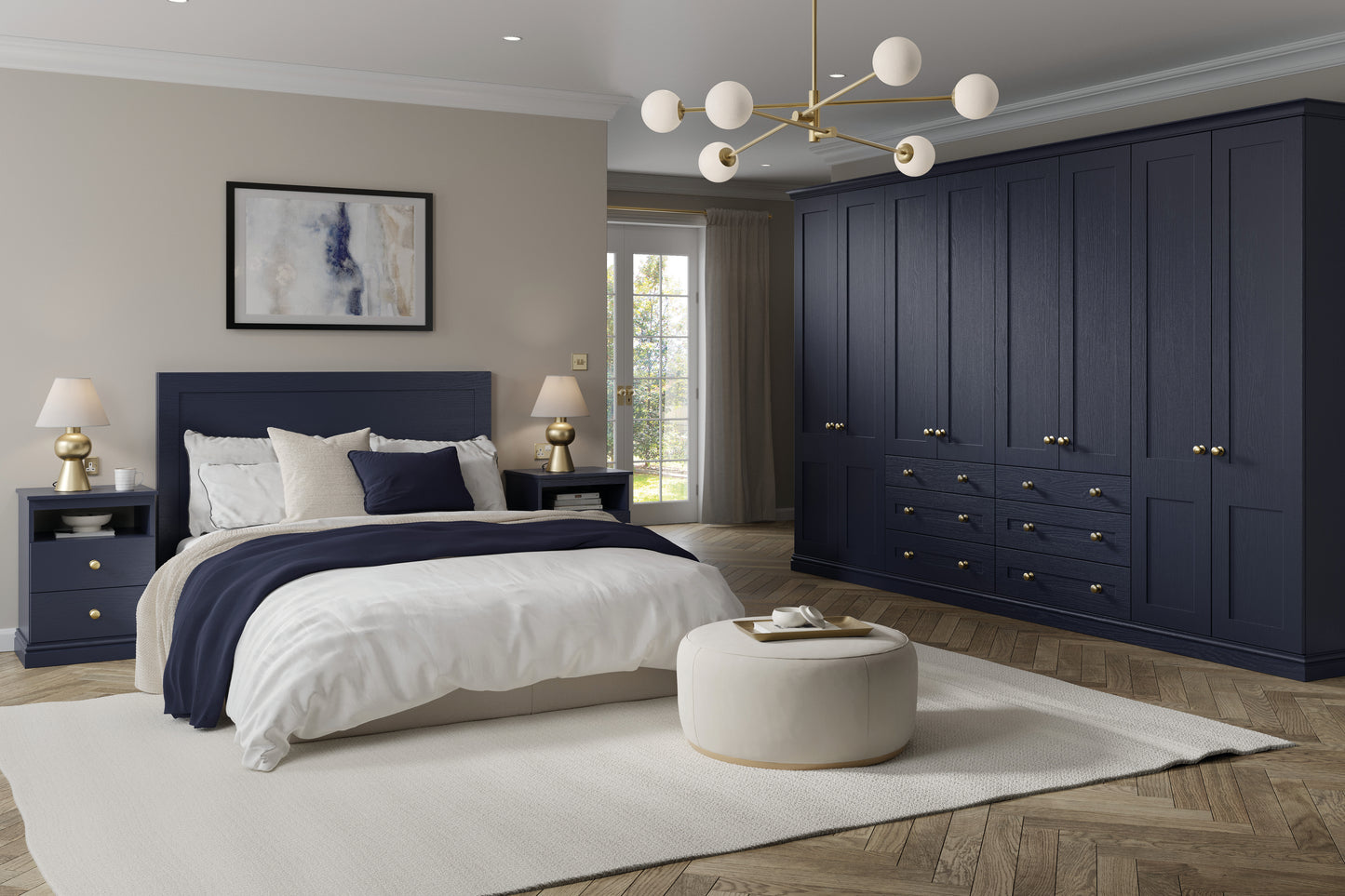 Taunton Shaker Style Bedroom