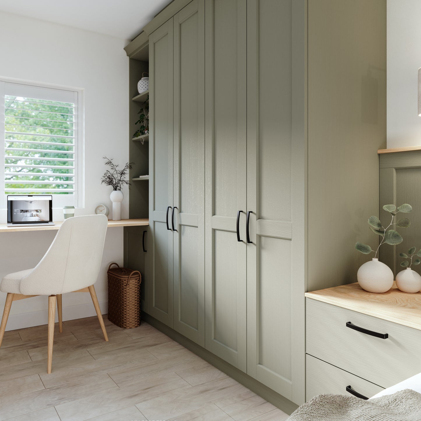 Bastille Shaker Style Bedroom