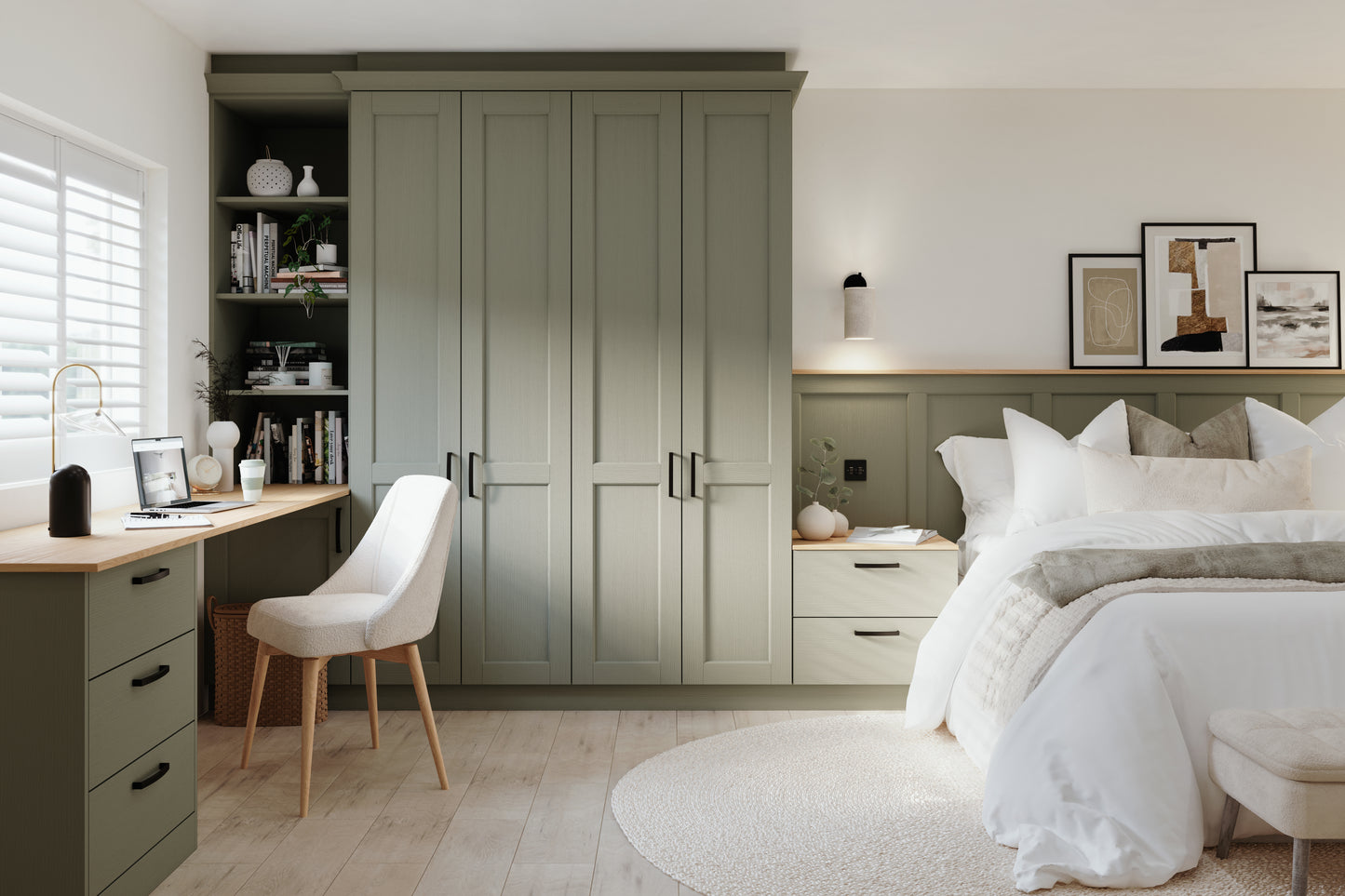 Bastille Shaker Style Bedroom