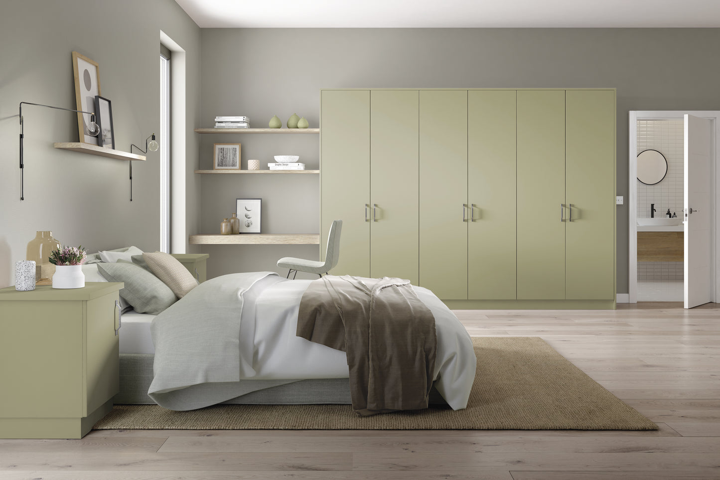 Belair Slab Style Bedroom