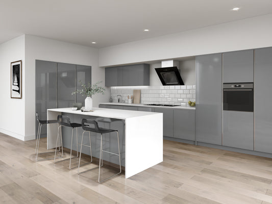 Phoenix Gloss Slab Style Kitchen