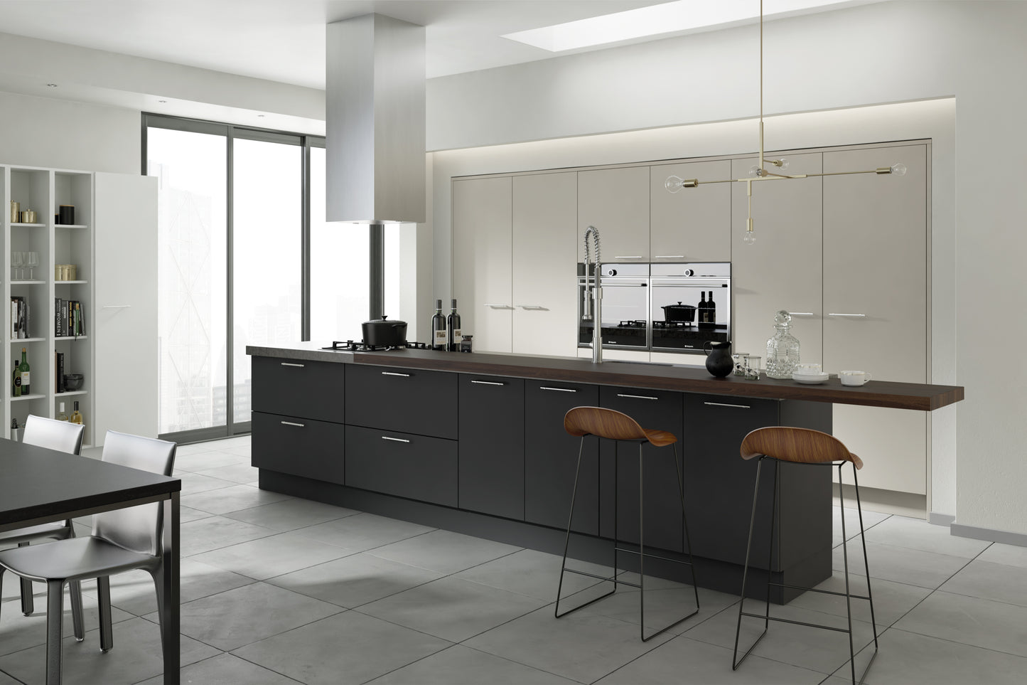 Phoenix Gloss Slab Style Kitchen
