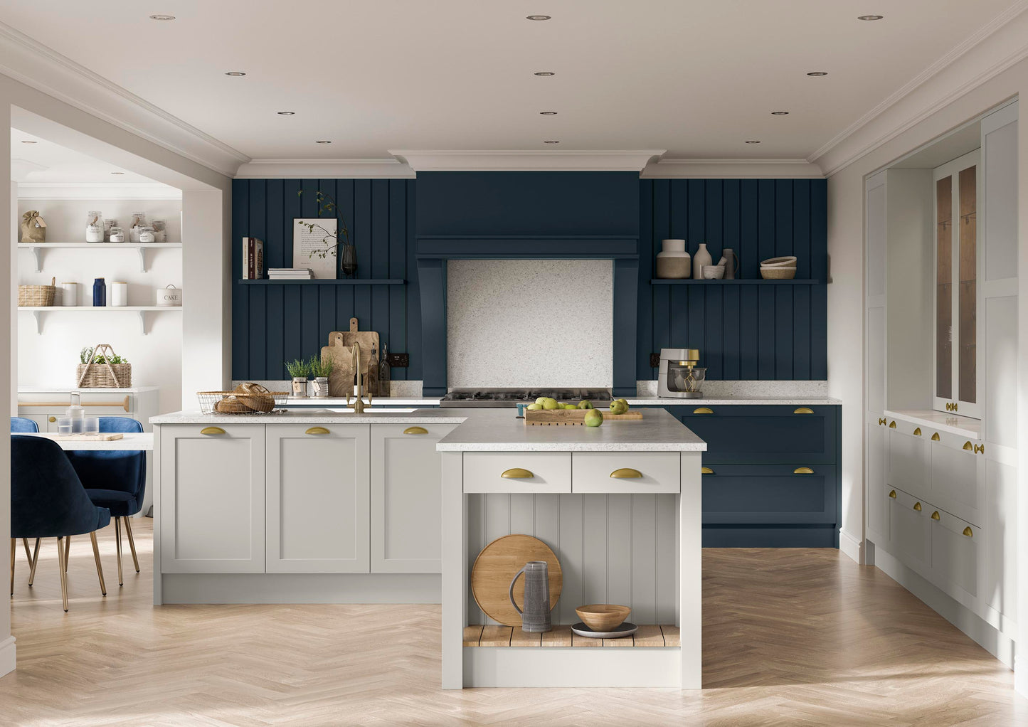 Clifden Narrow Frame Shaker Kitchen