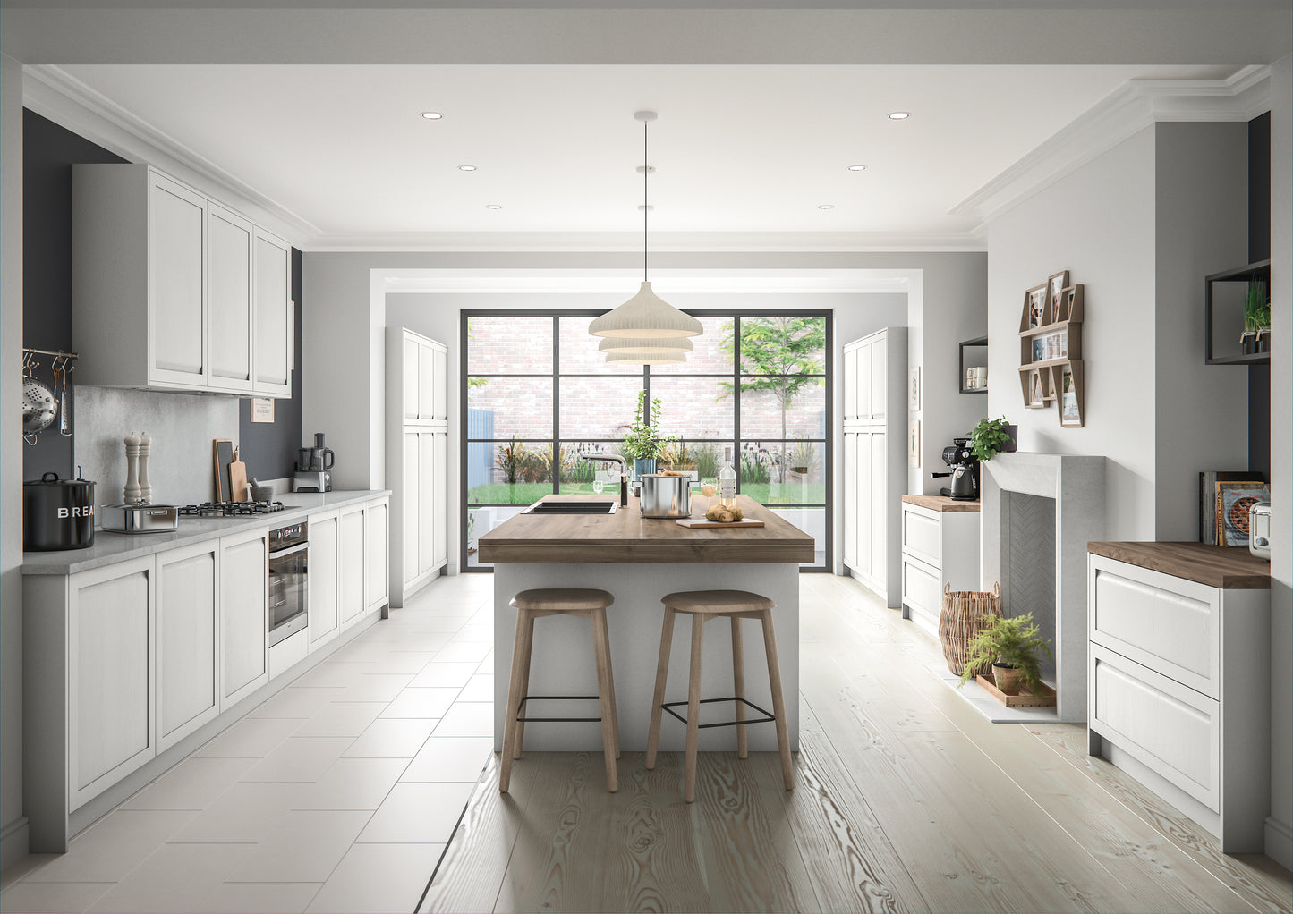 Harborne Shaker Handless Kitchen