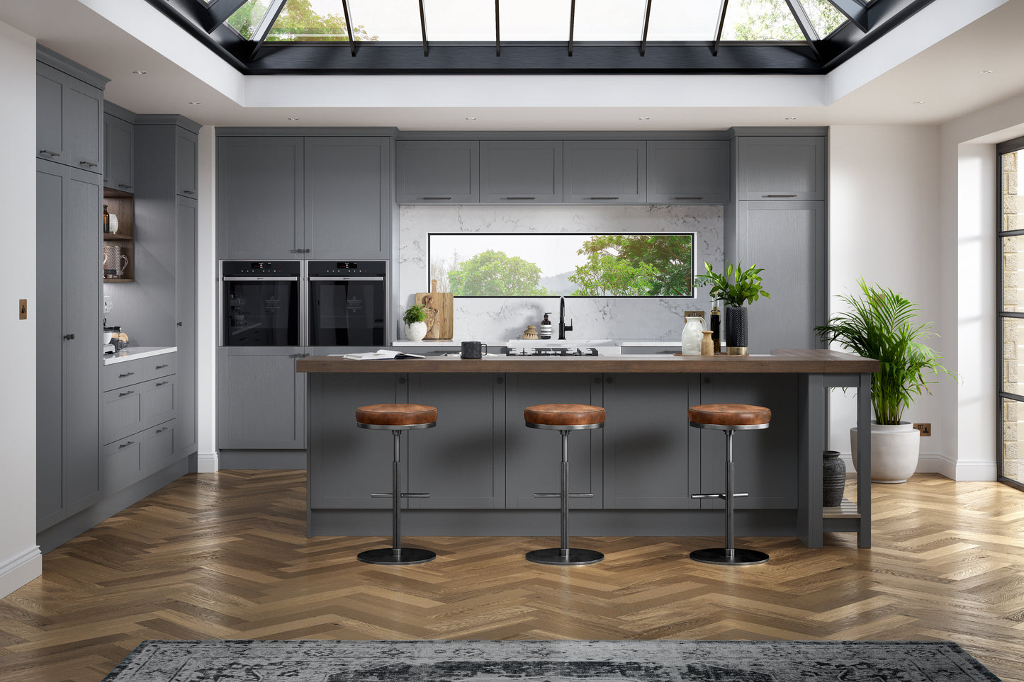 Harlem Thin Frame Shaker Style Kitchen