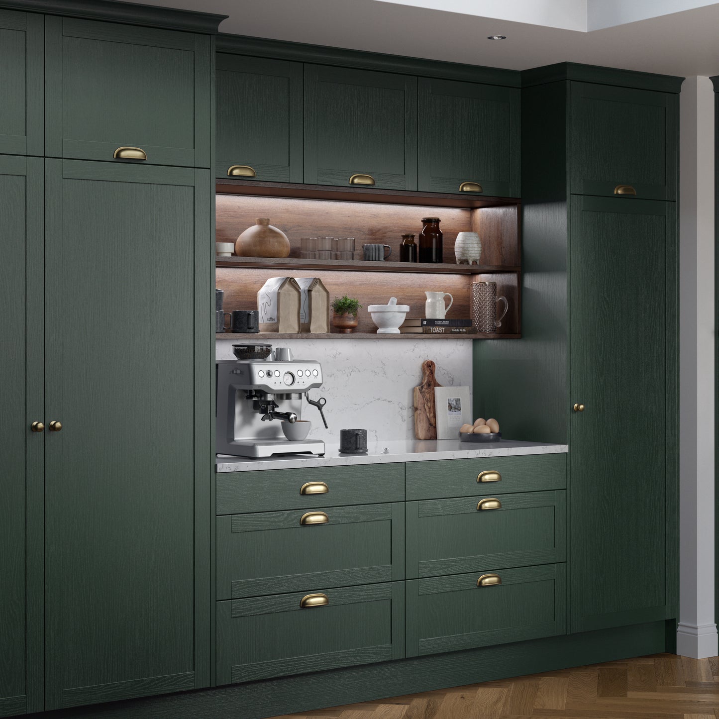 Harlem Thin Frame Shaker Style Kitchen