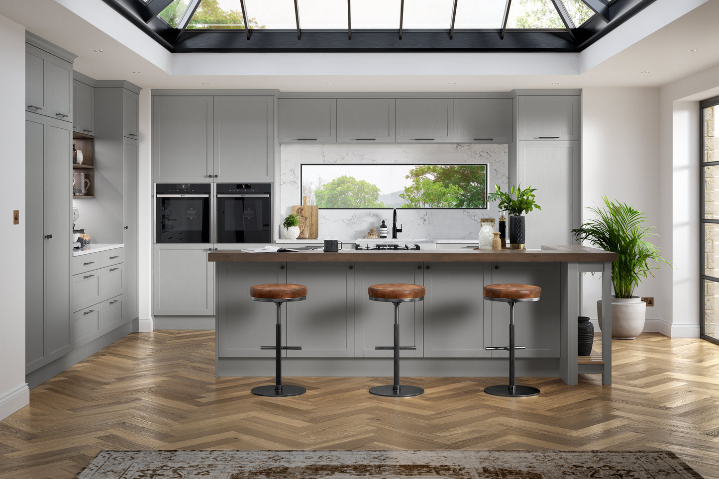 Harlem Thin Frame Shaker Style Kitchen