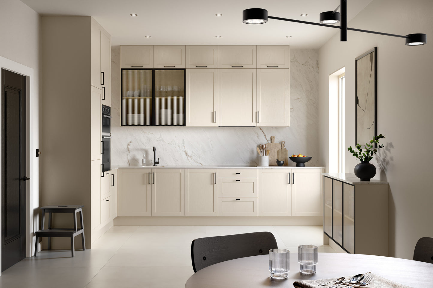 Harlem Thin Frame Shaker Style Kitchen
