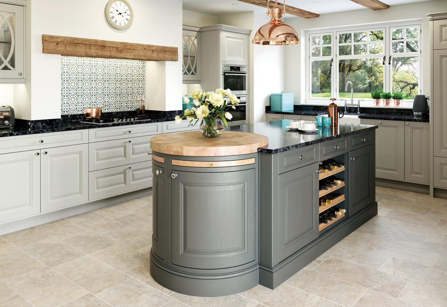 Jefferson Raised Panel Shaker Kitchen