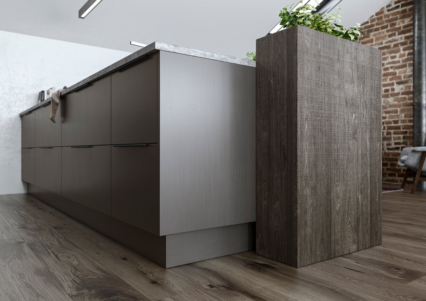 Rezana Slab Style Kitchen