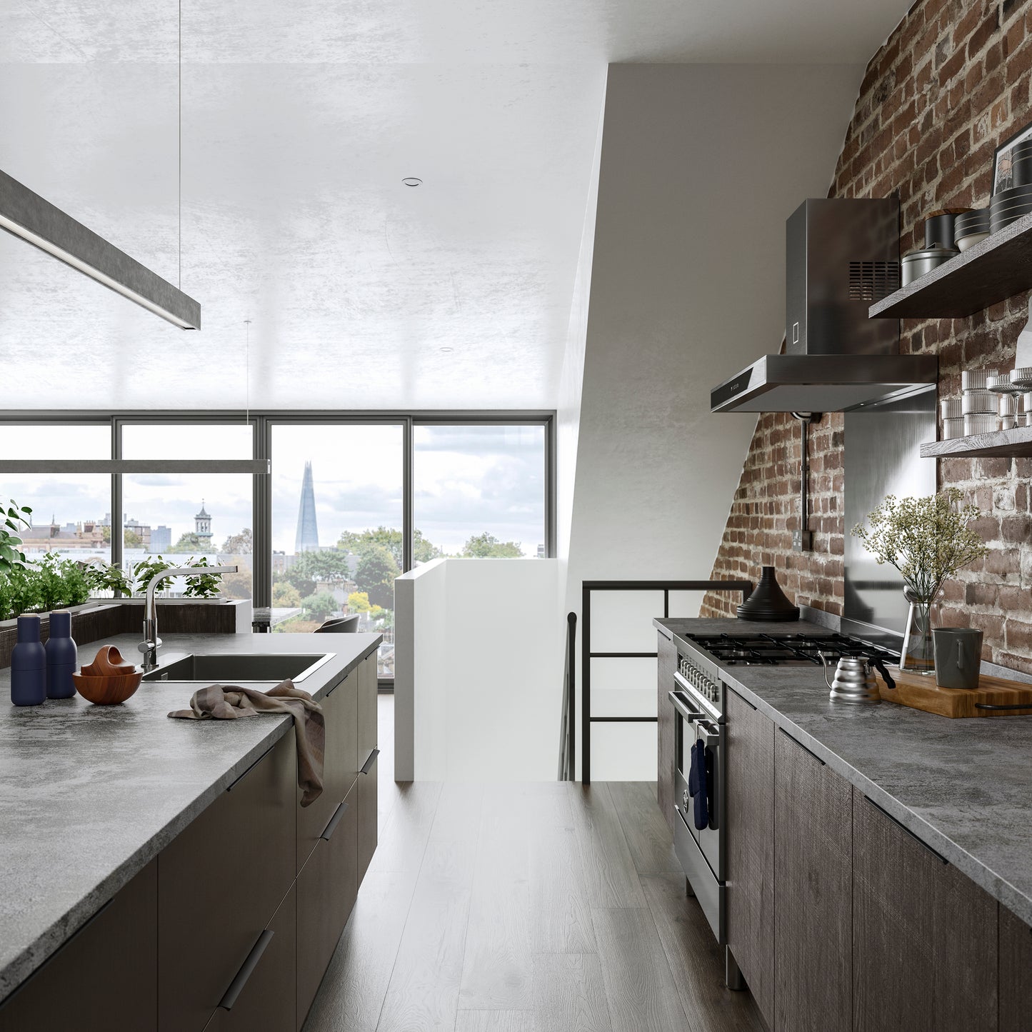 Rezana Slab Style Kitchen