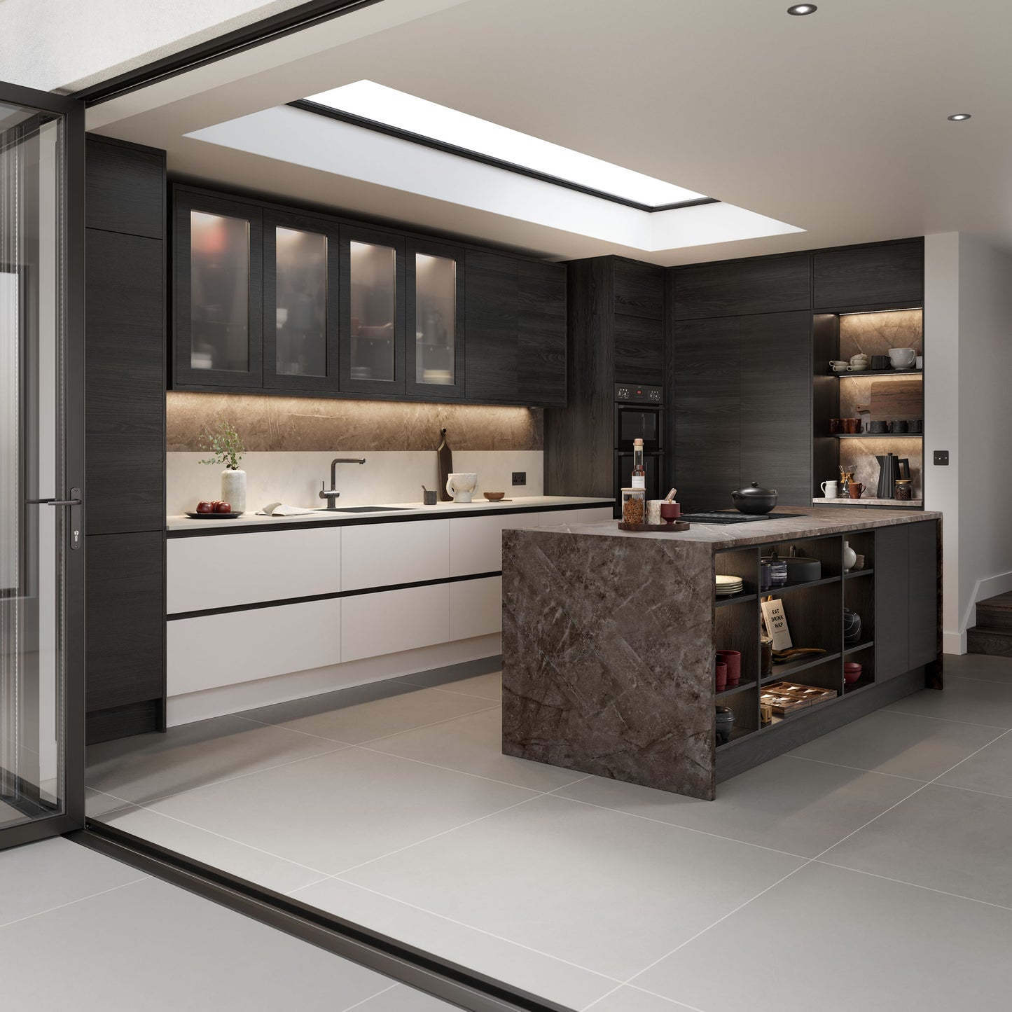 Tavola Horizontal Grain Kitchen