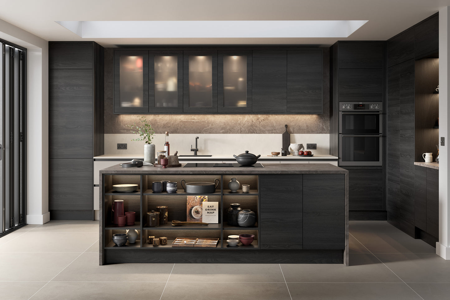 Tavola Horizontal Grain Kitchen
